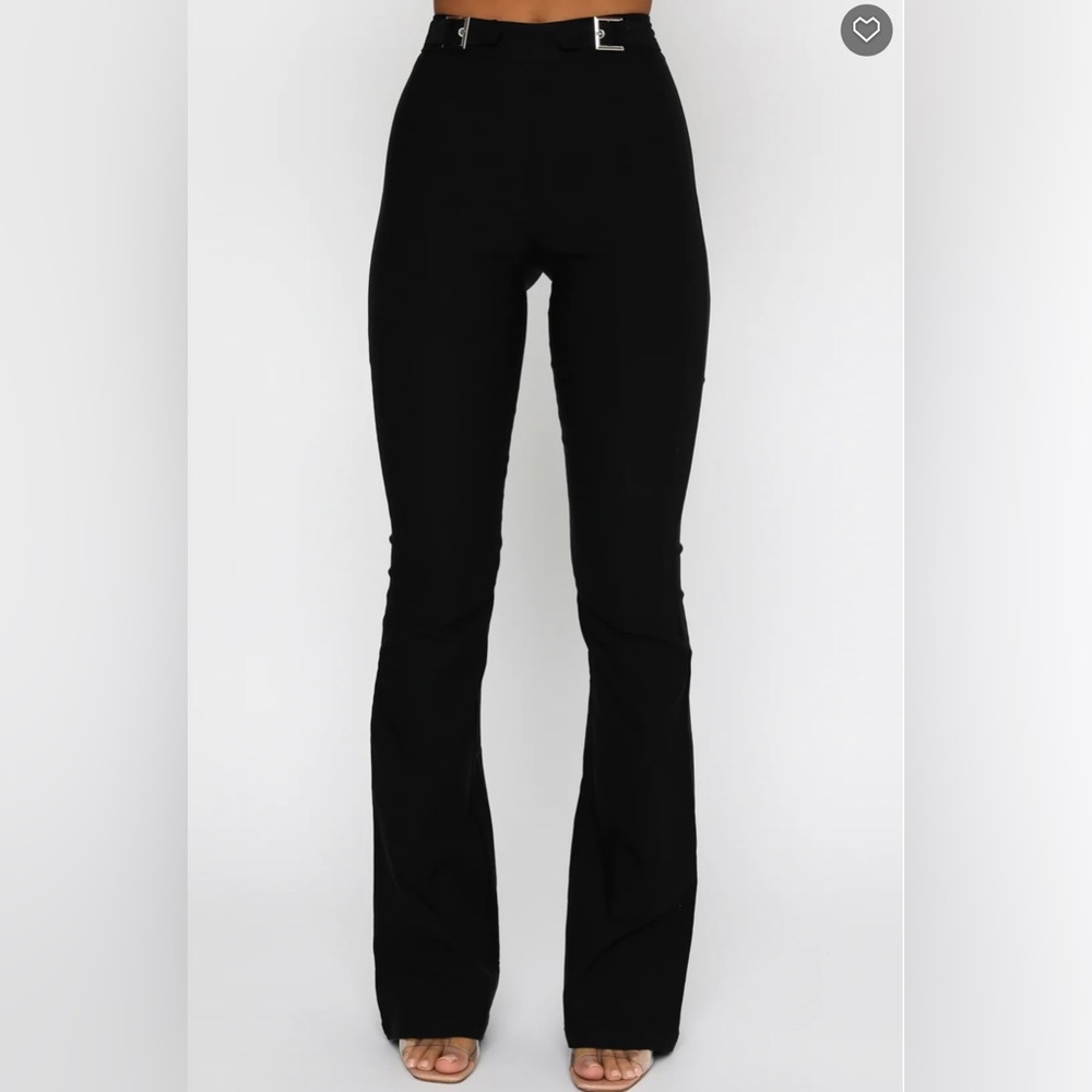 White Fox Boutique Satisfy Me Pants in Black
